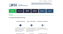 Desktop Screenshot of e-marketing-wsi.com