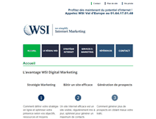 Tablet Screenshot of e-marketing-wsi.com